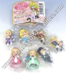 Berukids Riyoko Ikeda Production & Yujin Keychains set - 2009 - SET 6+1